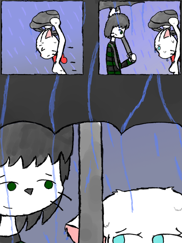 Candybooru image #268, tagged with Liam LiamxLucy Lucy Toastyjester_(Artist) rain